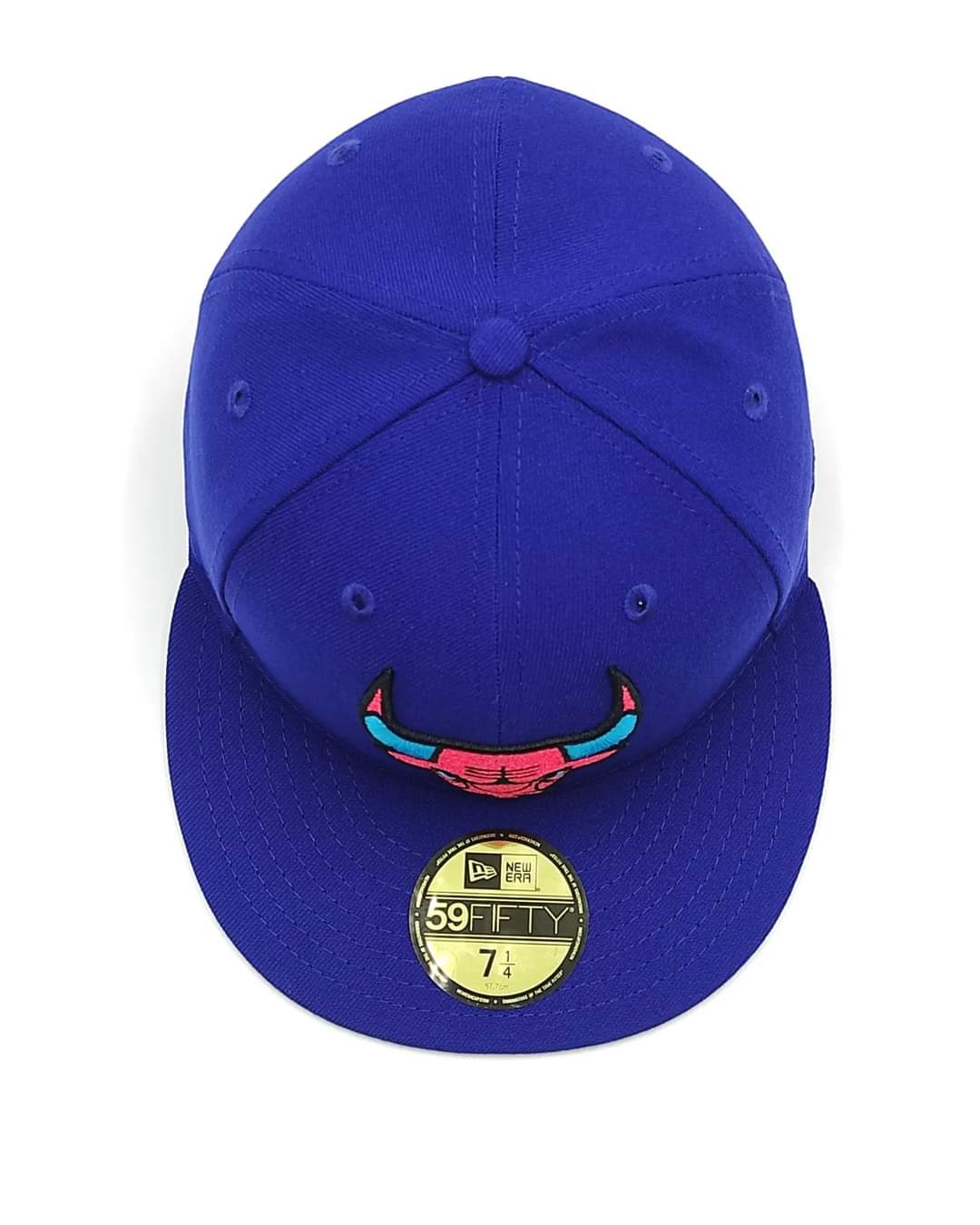 New Era 59fifty Interestelar Helly Chicago bulls hat - royal
