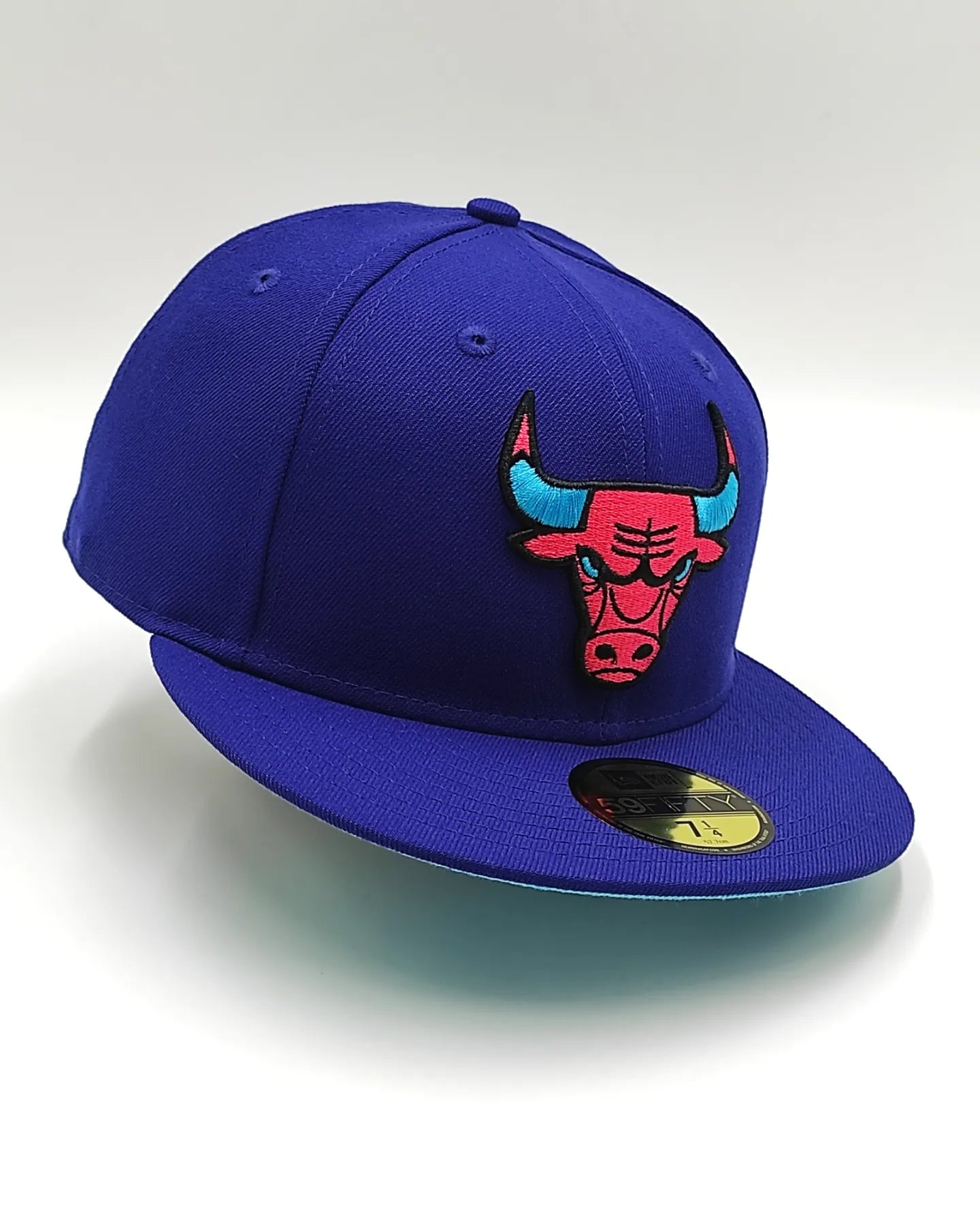 New Era 59fifty Interestelar Helly Chicago bulls hat - royal