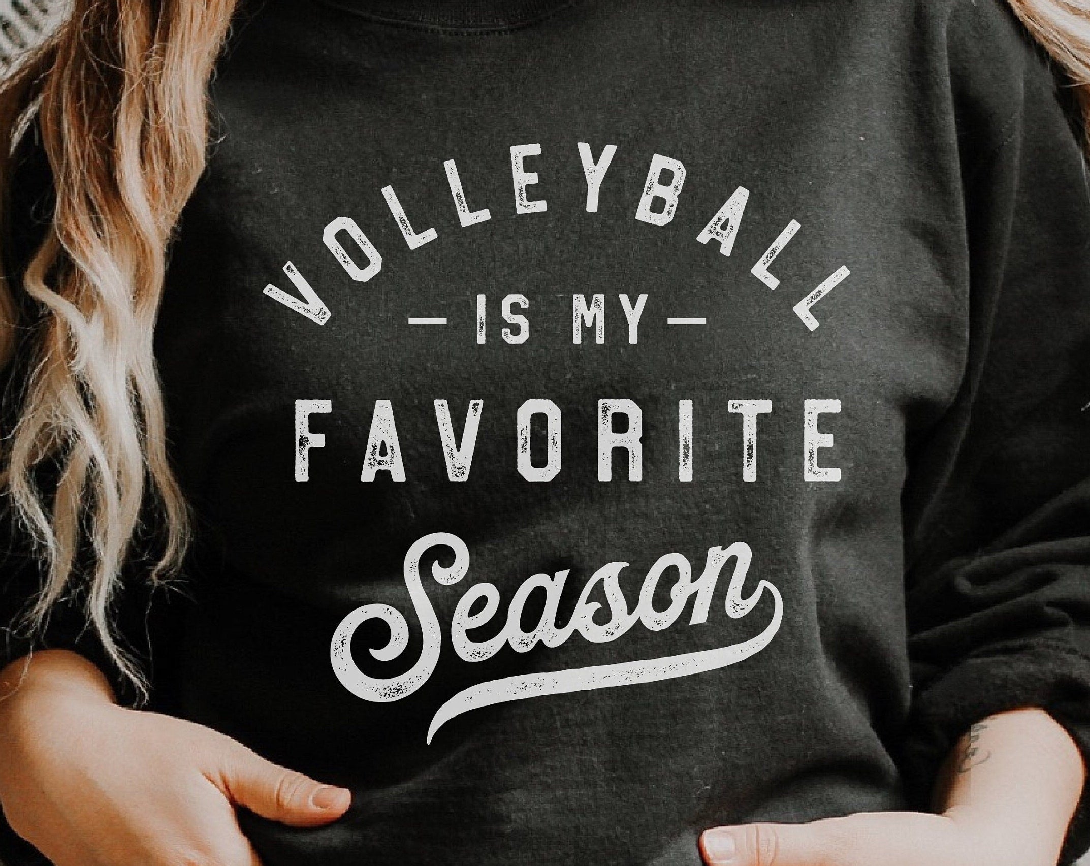 Volleyball Is My Favorite Season SVG
