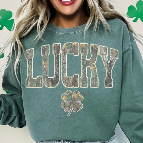 Camo St. Patrick’s Day PNG