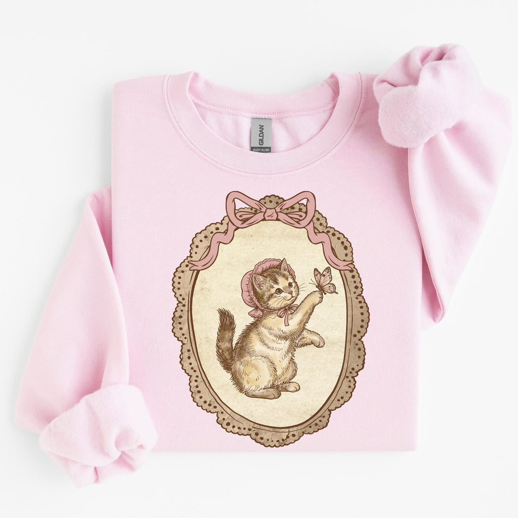 Vintage Farmhouse Cat PNG