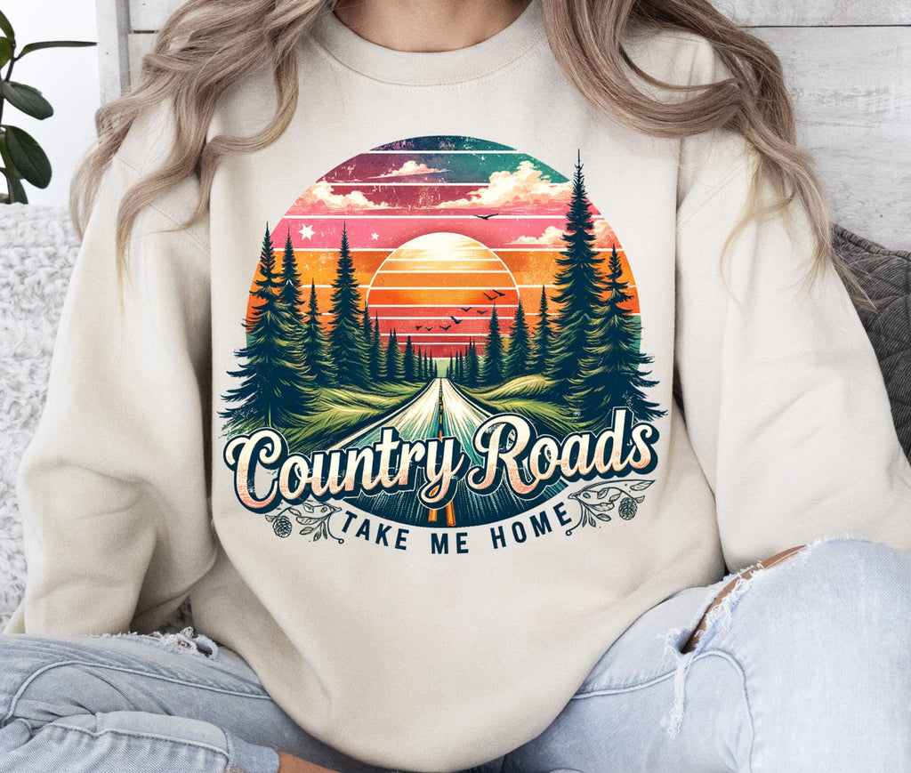 Country Roads Take Me Home PNG