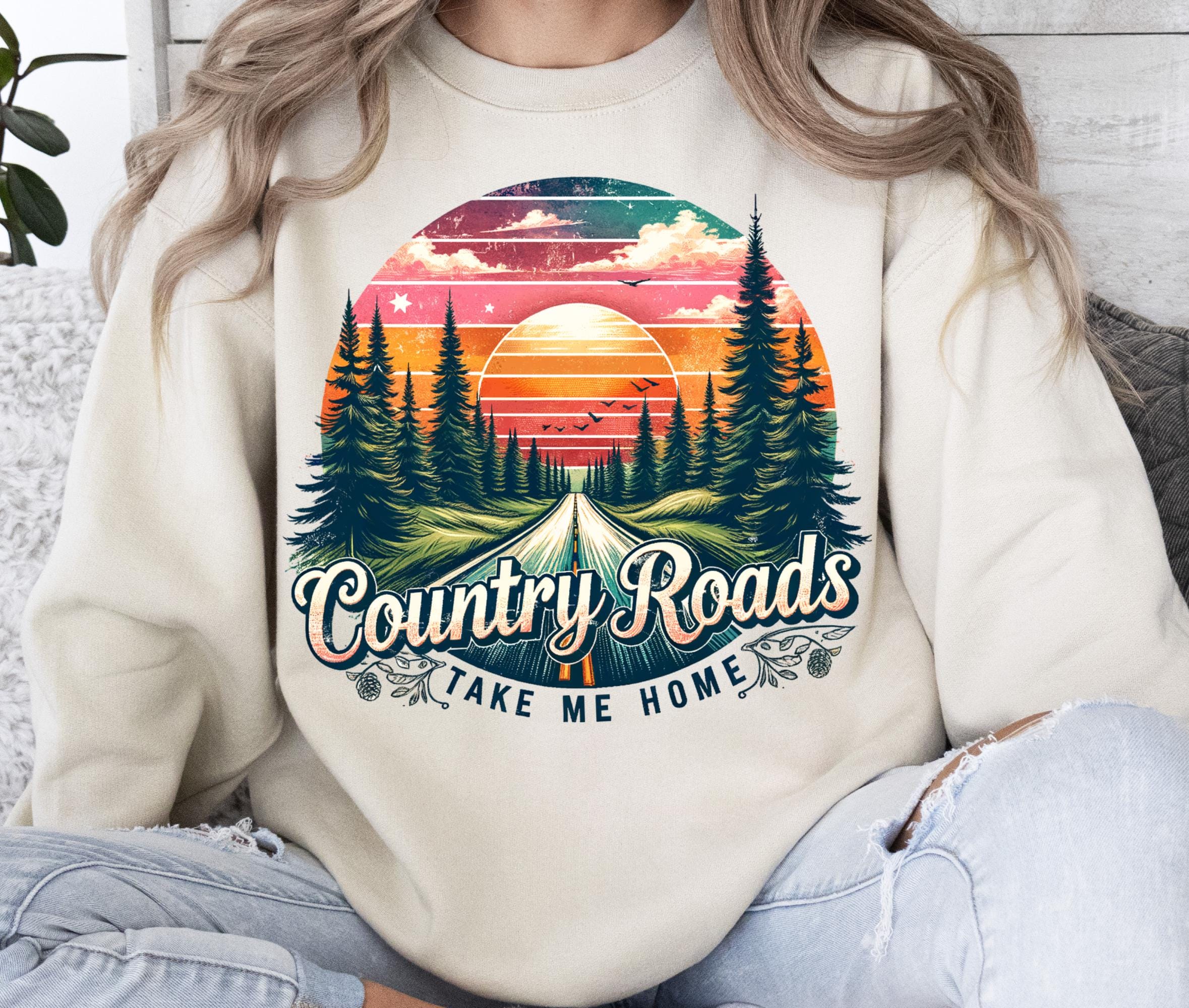 Country Roads Take Me Home PNG