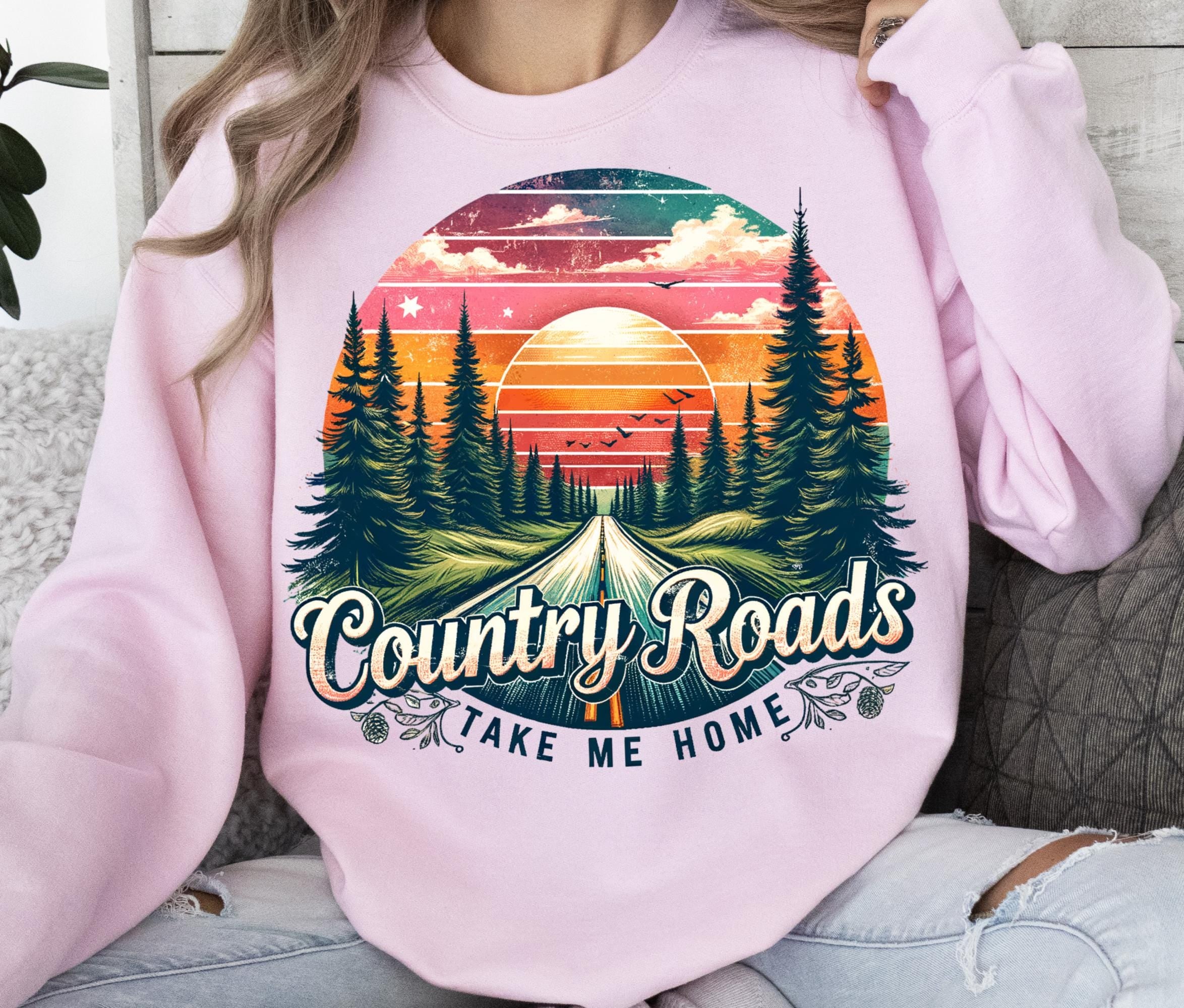 Country Roads Take Me Home PNG