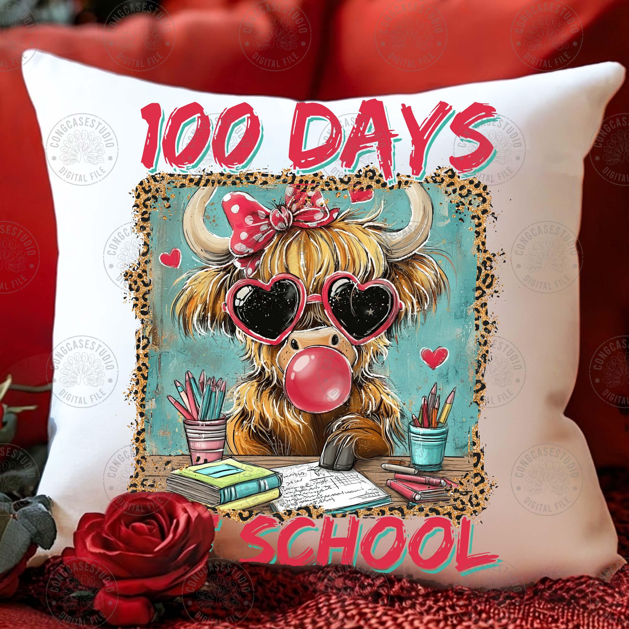 Happy 100 Days of School PNG