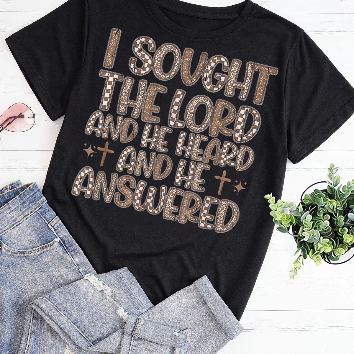 I Sought the Lord PNG