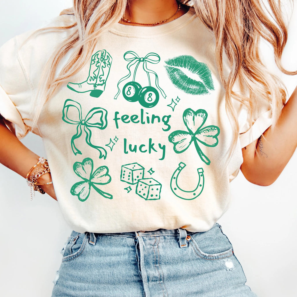Feeling Lucky St. Patrick’s Day PNG