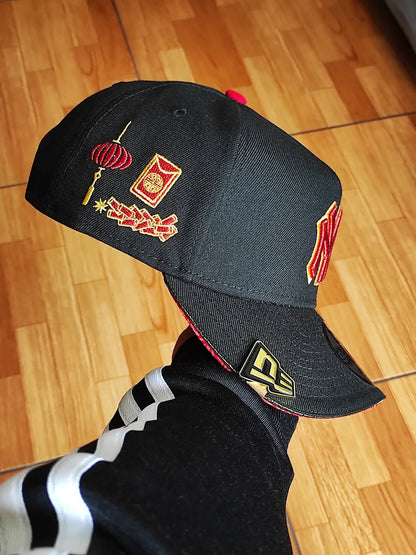 New Era New York Yankees '㊗️' 9FORTY A-Frame Snapback