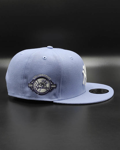 New Era New York Yankees 100th aniversario lavanda 9 FIFTY Snapback