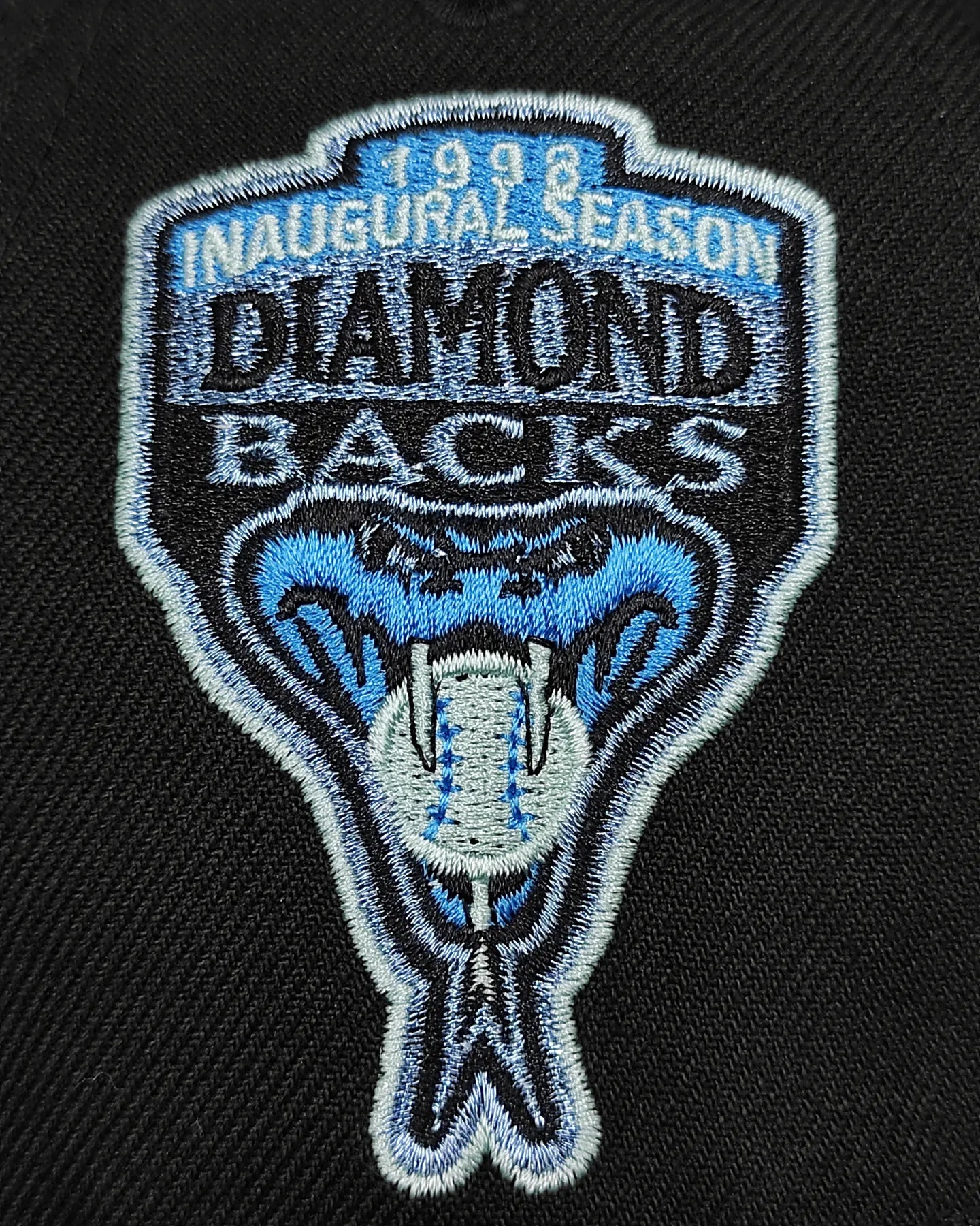 New Era Arizona Diamondbacks Black icy🧊 inaugural 1998 -  59 Fifty