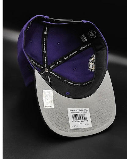 San jose sharks 1996 all star game patch snapback hat - 47 brand