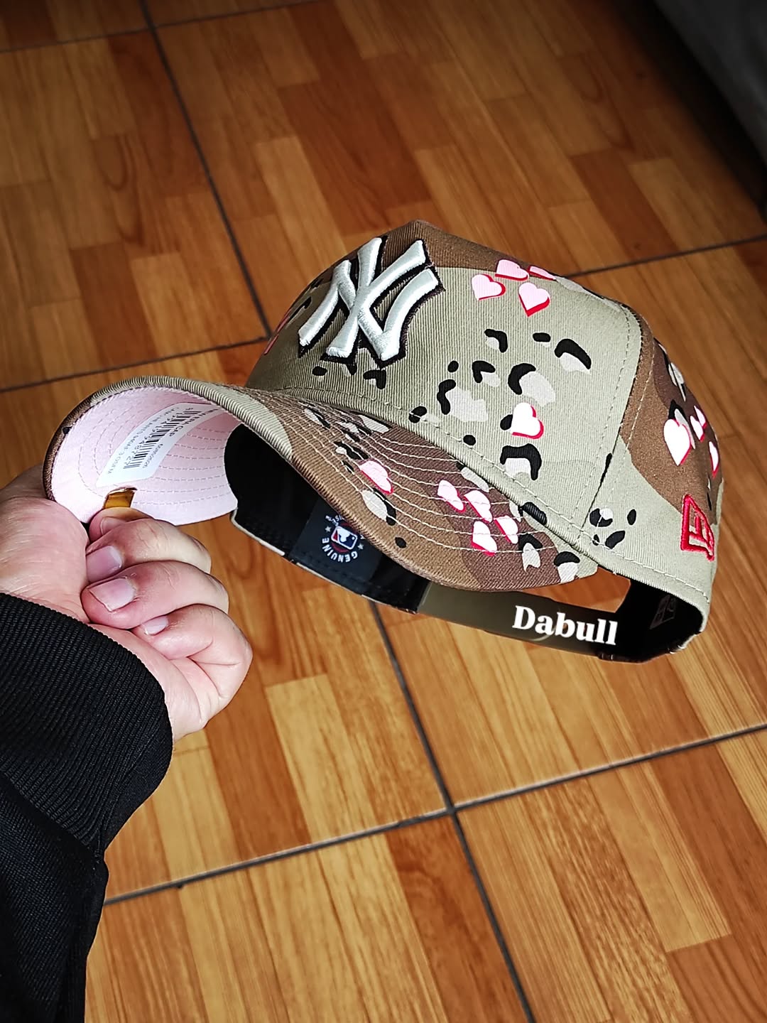 New Era New York Yankees camo heart 9FORTY A-Frame Snapback