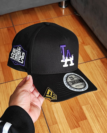 New Era Los Angeles Dodgers 'Drip' Glow 9FORTY A-Frame Snapback