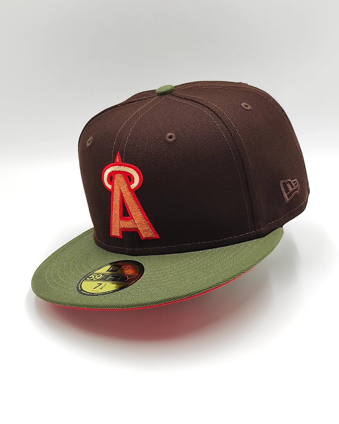 New Era California Angels all star game 1989 heavy copper two Tone edition 59fifty fitted hat