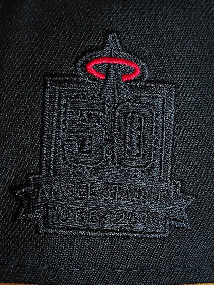 New era Anaheim Angels 50th aniversario black red 9FORTY A-FRAME Snapback