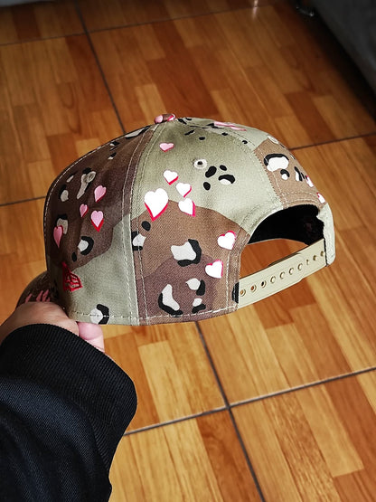 New Era New York Yankees camo heart 9FORTY A-Frame Snapback