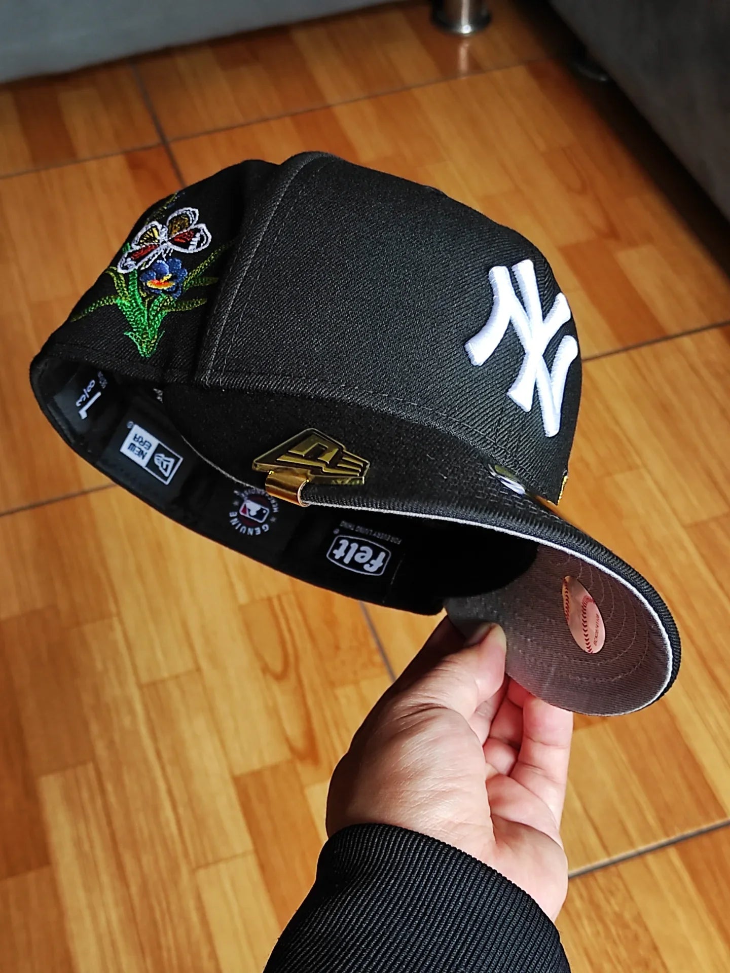 New Era New York Yankees BLACK felt 🦋 59FIFTY