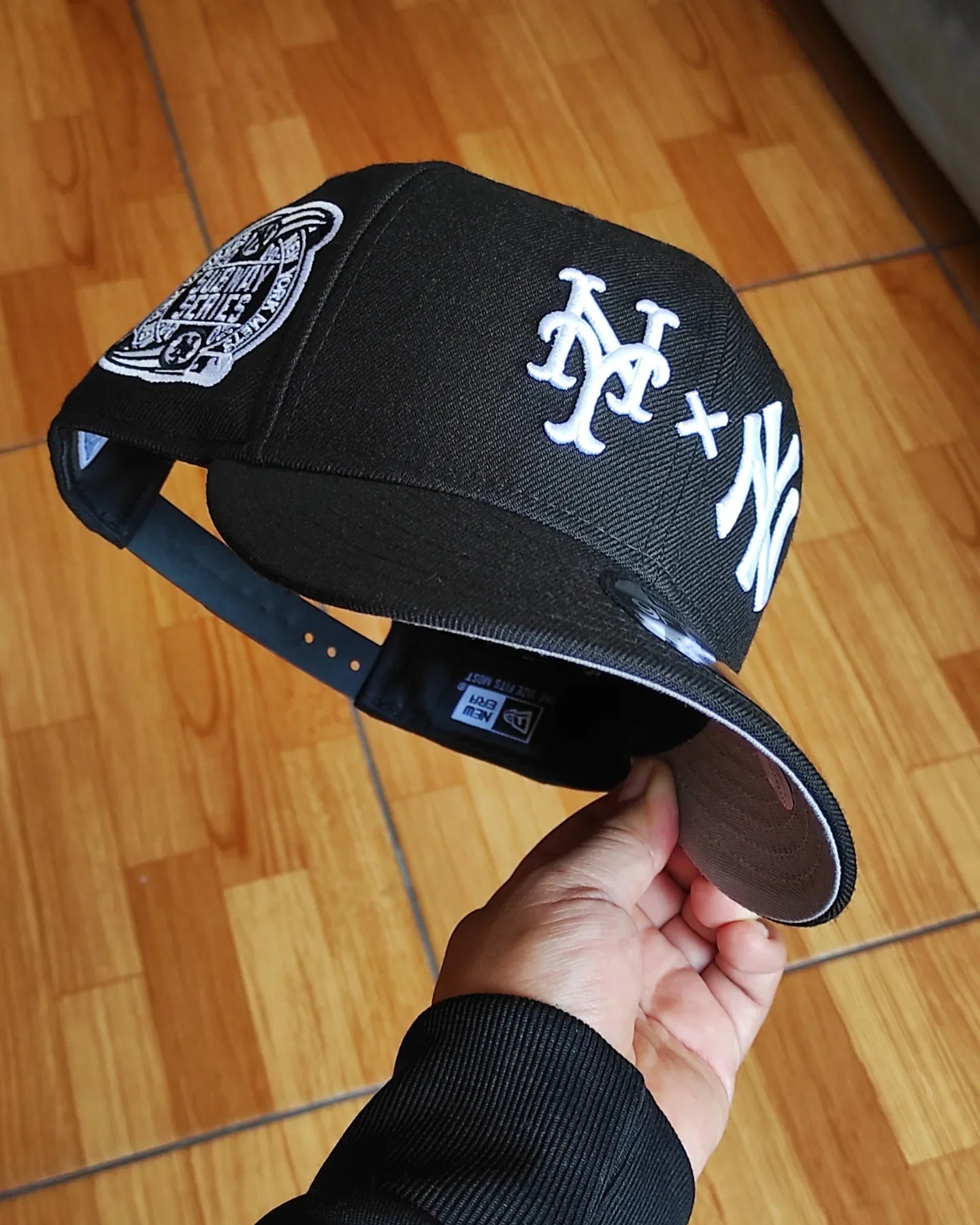 New Era New York Yankees vs Mets black 9 FIFTY SNAPBACK