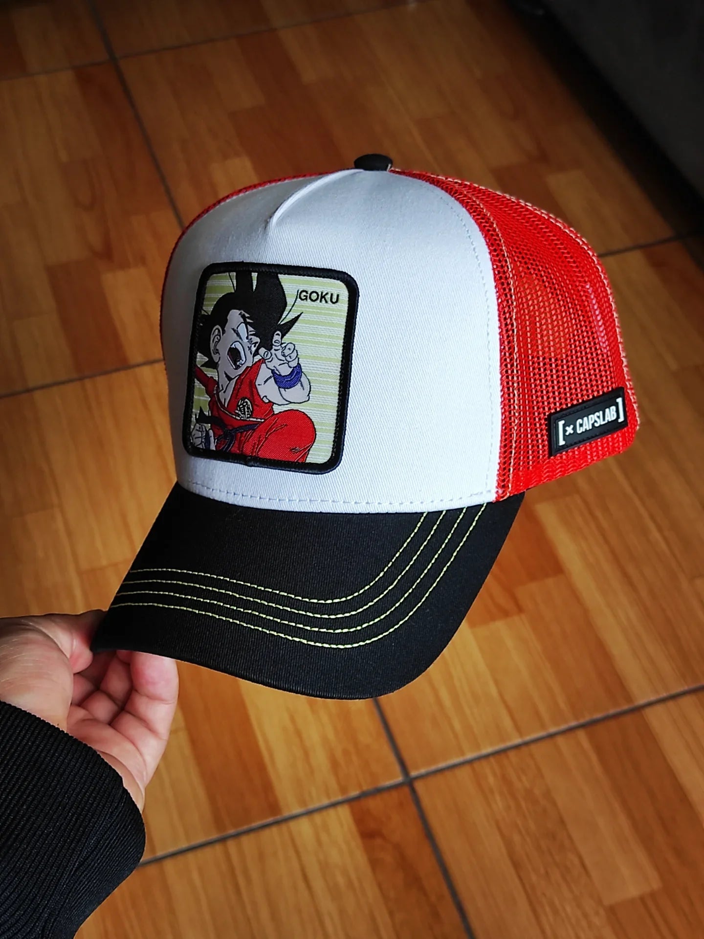 Capslab Dragon Ball Goku Trucker Snapback Hat