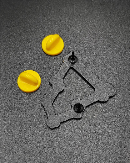 Pin Metálico Skull New Era Flag