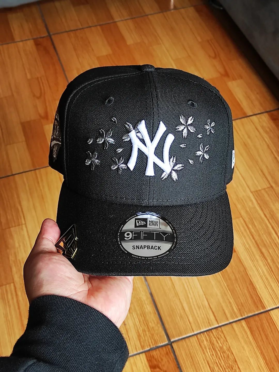 New Era New York Yankees World Series cherry Blossom black 9fifty Snapback