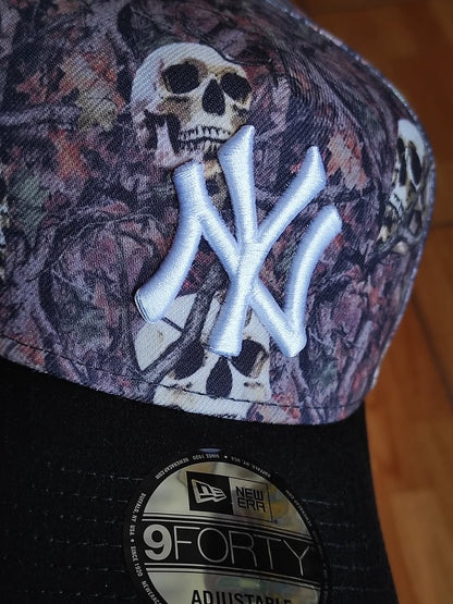 New era New York Yankees SKULL ☠️ 9FORTY A-FRAME hat