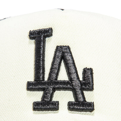 New Era A-FRAME foam Los Angeles dodgers 100th anniversary patch rose snapback hat