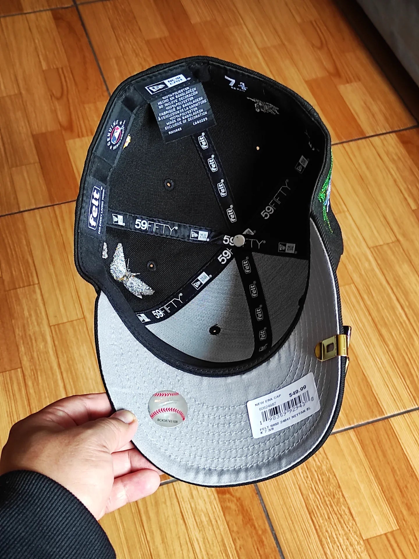 New Era New York Yankees BLACK felt 🦋 59FIFTY