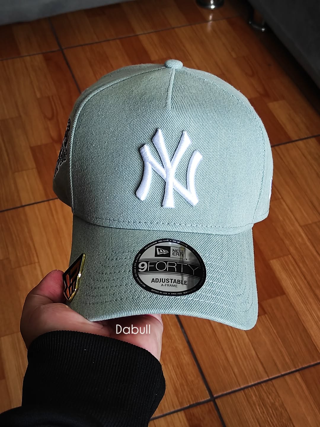 New York Yankees 'Denim White' 9FORTY A-Frame Snapback