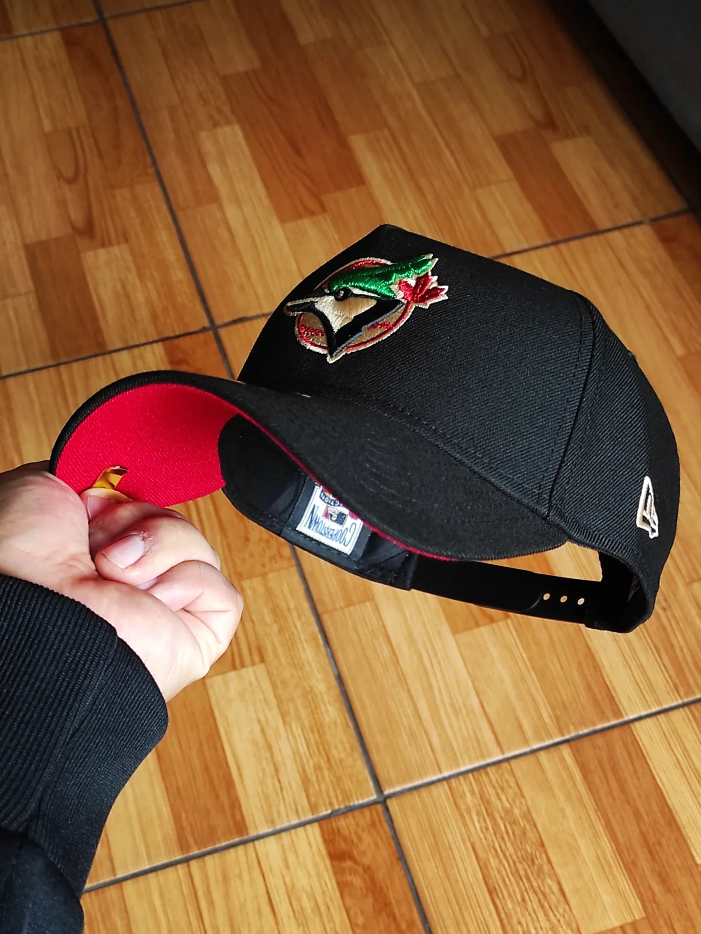 Toronto Blue Jays Curved 10th Season Side Patch New Era 9Forty A-Frame Snapback