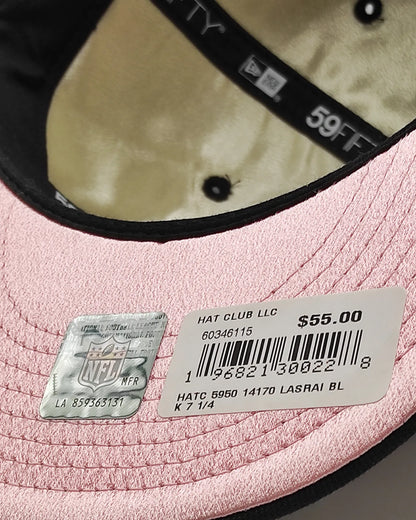 New Era 59fifty cookies & cream raiders hat - black