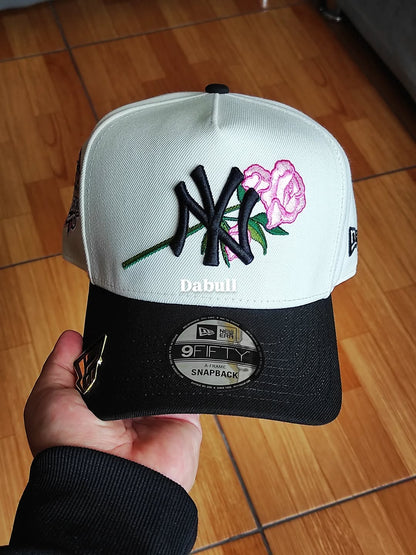 9FIFTY A-Frame New Era New York Yankees World Series 1999 Chrome Black Snapback