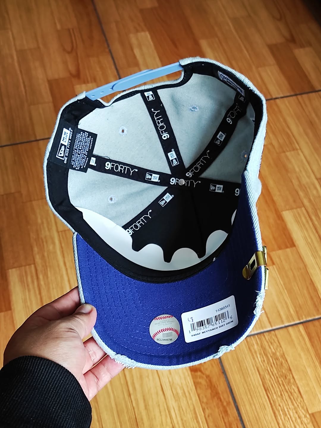 New Era New York Yankees World Series denim 9FORTY A-FRAME