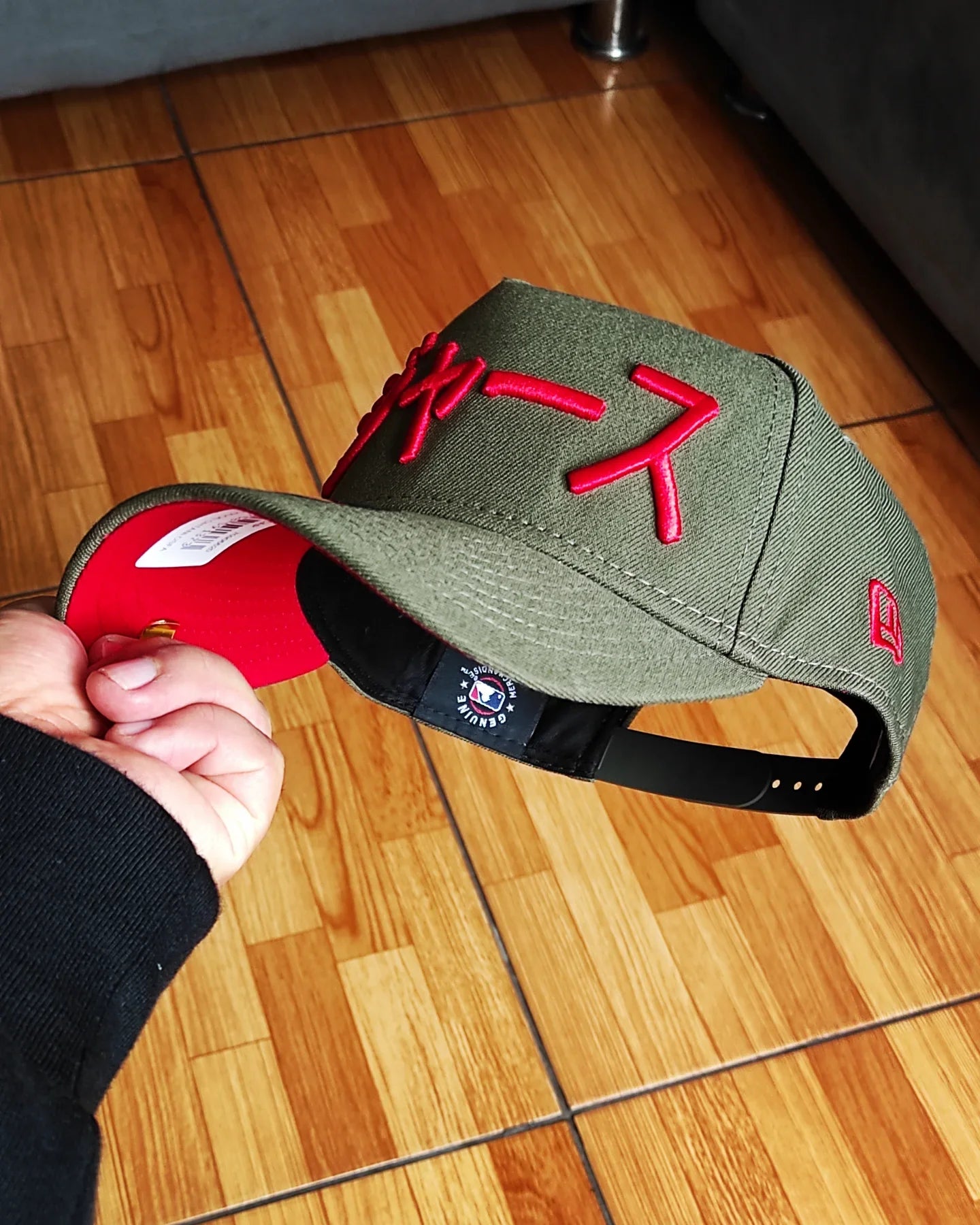 New Era Los angeles Dodgers OTHANI olive red 9 FORTY AFRAME