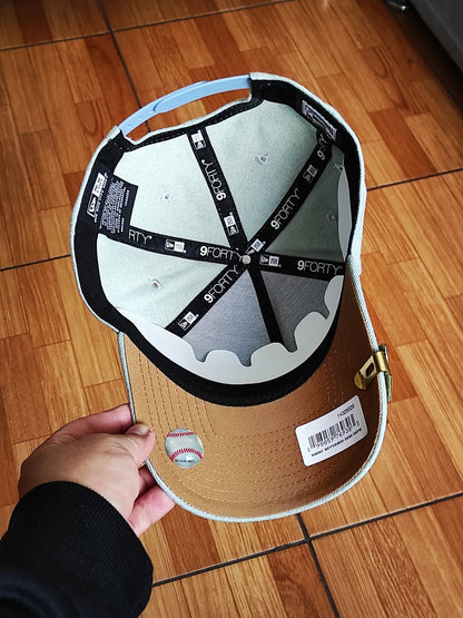 New York Yankees 'Denim White' 9FORTY A-Frame Snapback
