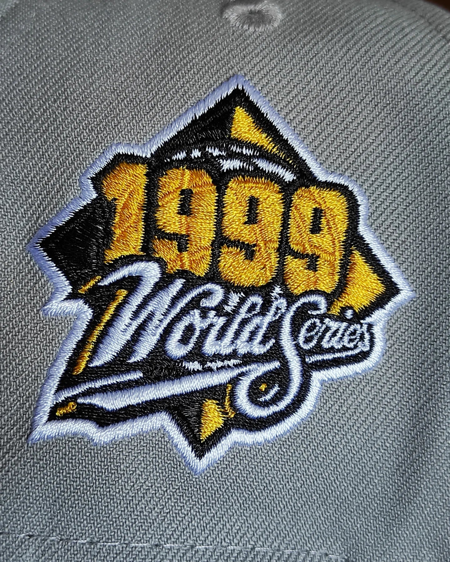 New Era New York Yankees world series 1999 plomo negro - 9 Forty A-FRAME