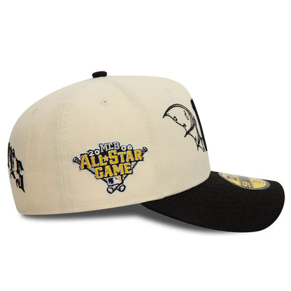 Gorra Pittsburgh Pirates MLB Team Wings 59FIFTY Fitted Beige Claro