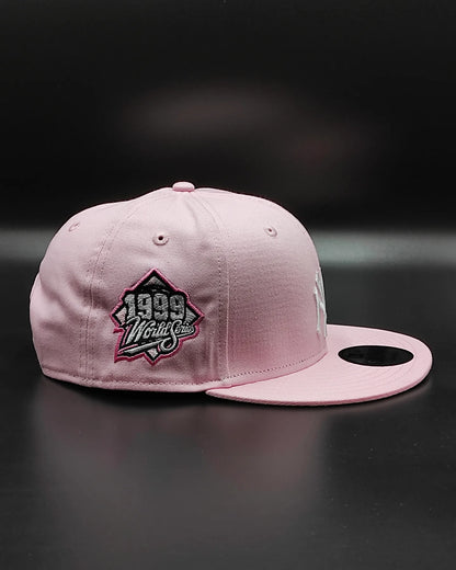 New Era New York Yankees 1999 world series colección Liberty 🗽 9 FIFTY Snapback - pink