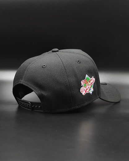 New Era Los Angeles Dodgers world series black red edition a frame snapback hat
