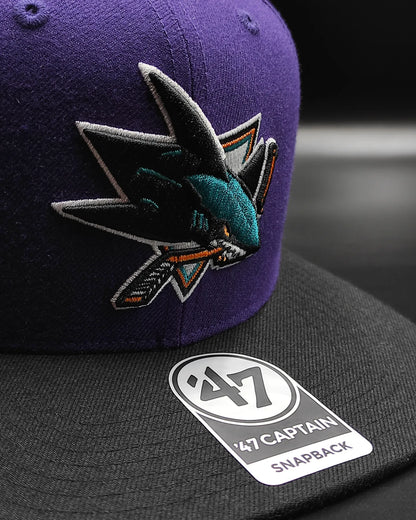 San jose sharks 1996 all star game patch snapback hat - 47 brand