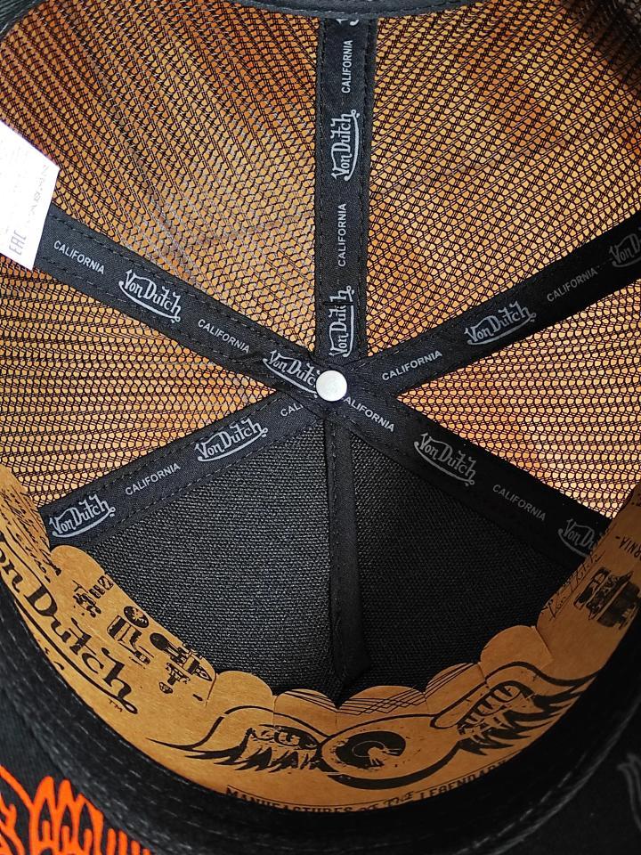 Gorra Von dutch trucker multilogo black edition
