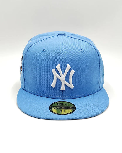 New Era New York Yankees 59 fifty sky blue world series