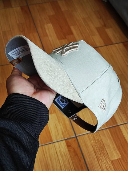 New York Yankees 'Cream ' 9FORTY A-Frame Strapback New era