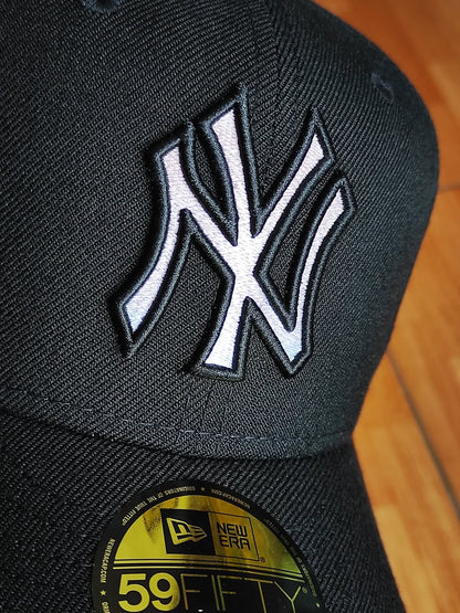 New Era New York Yankees World Series black pink 59fifty
