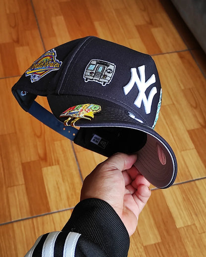 New Era New York Yankees city transt 🗽🚍 navy 9 forty A-FRAME