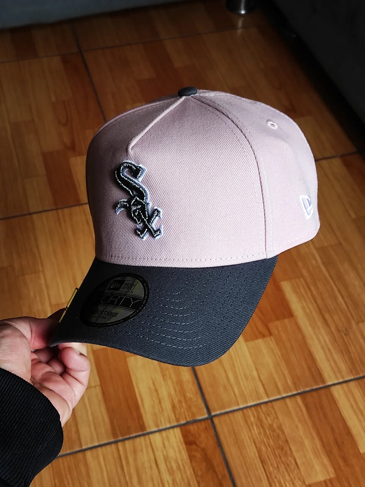 Chicago White Sox 95 Years Side Patch New Era A-Frame 9Forty Snapback