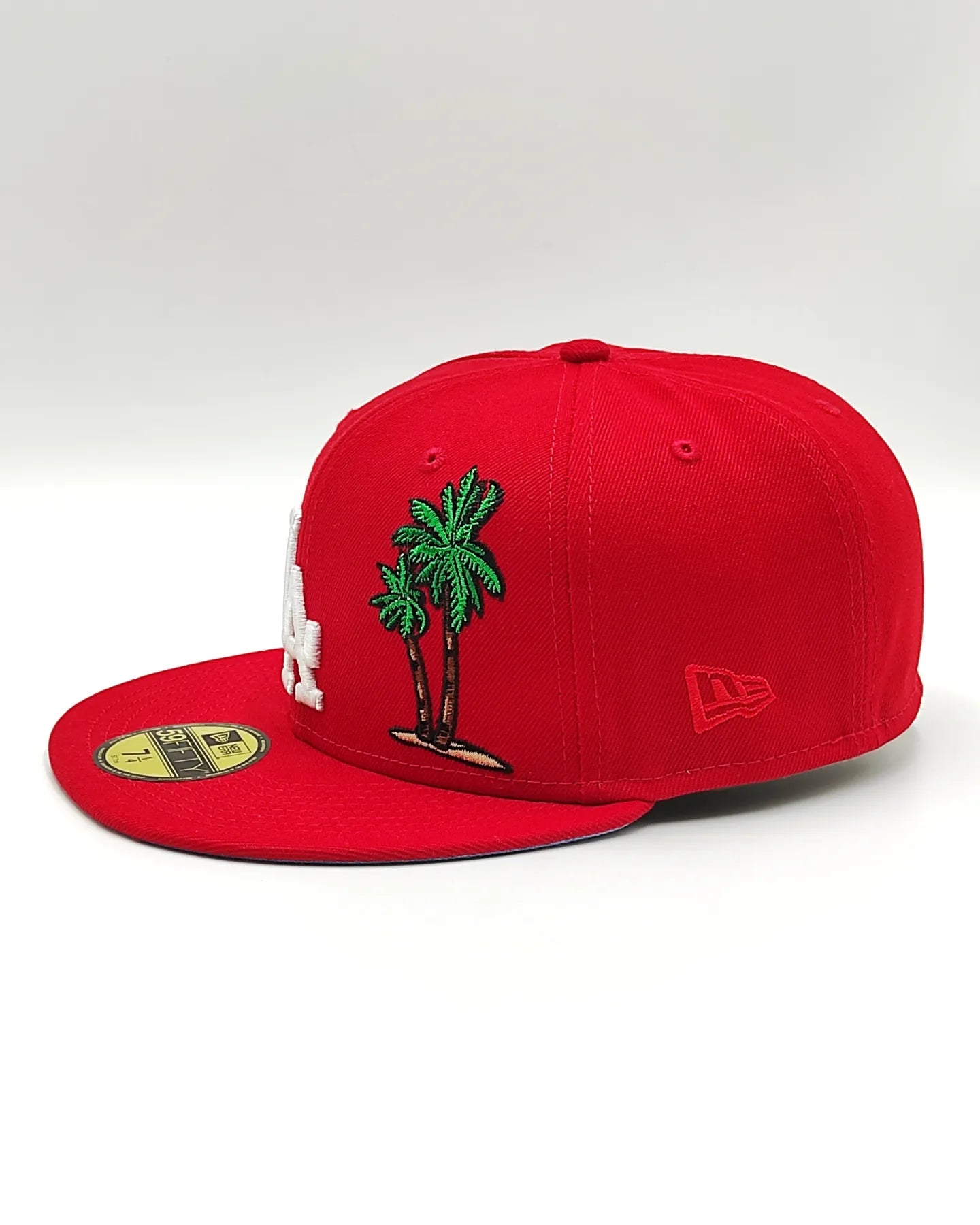 New Era Los Angeles Dodgers' palm taco red 59fifty cap