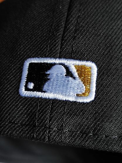 New Era Los Angeles Dodgers SKULL 💀 Chrome Black edition 59fifty fitted