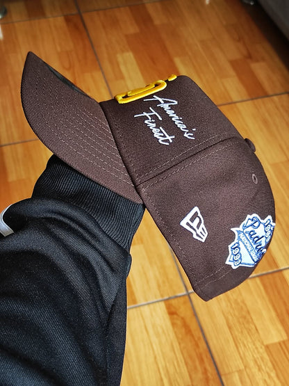 New Era San Diego Padres 'One ♥️' 9FORTY A-Frame Snapback