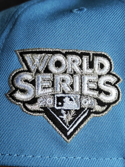 New Era New York Yankees world series sky 9forty A-Frame Snapback